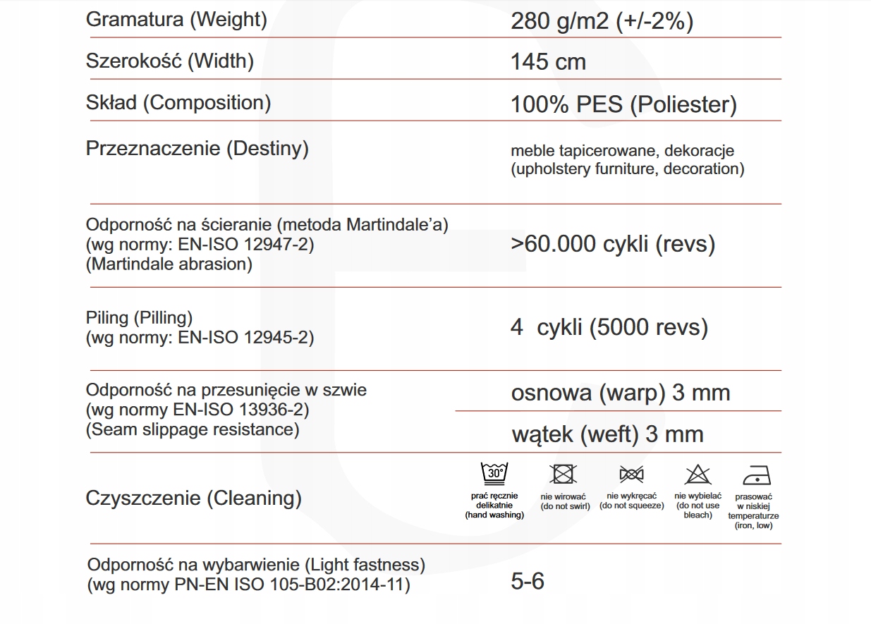 TKANINA OBICIOWA materiał plusz Naomi 3420 kakao Marka Jardex