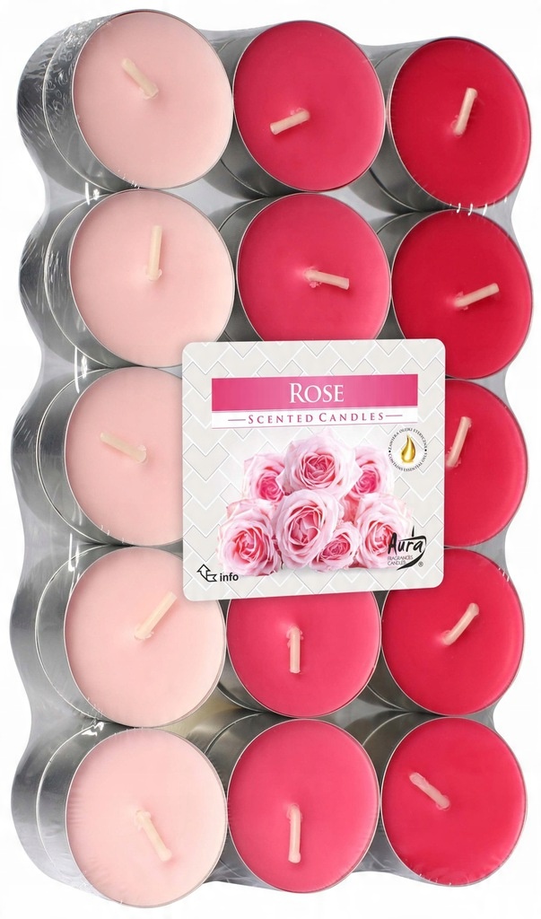 

Bispol podgrzewacz Tealight Róża 30szt