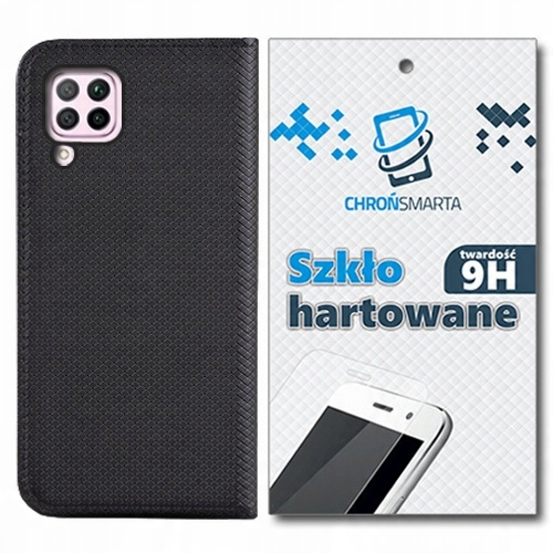 

Etui Smart Magnet + Szkło do Huawei P40 Lite