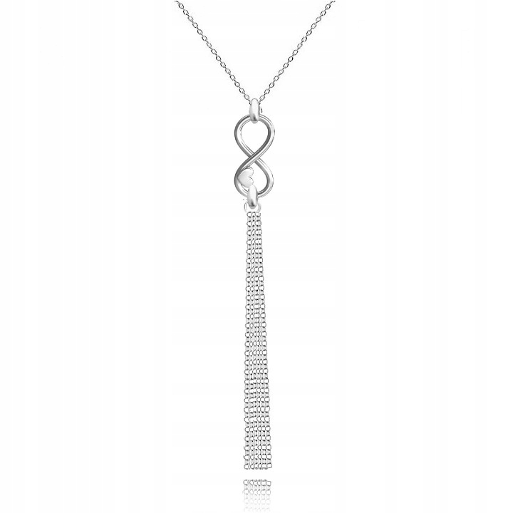 

Naszyjnik Chwost Nieskończoność srebro 925