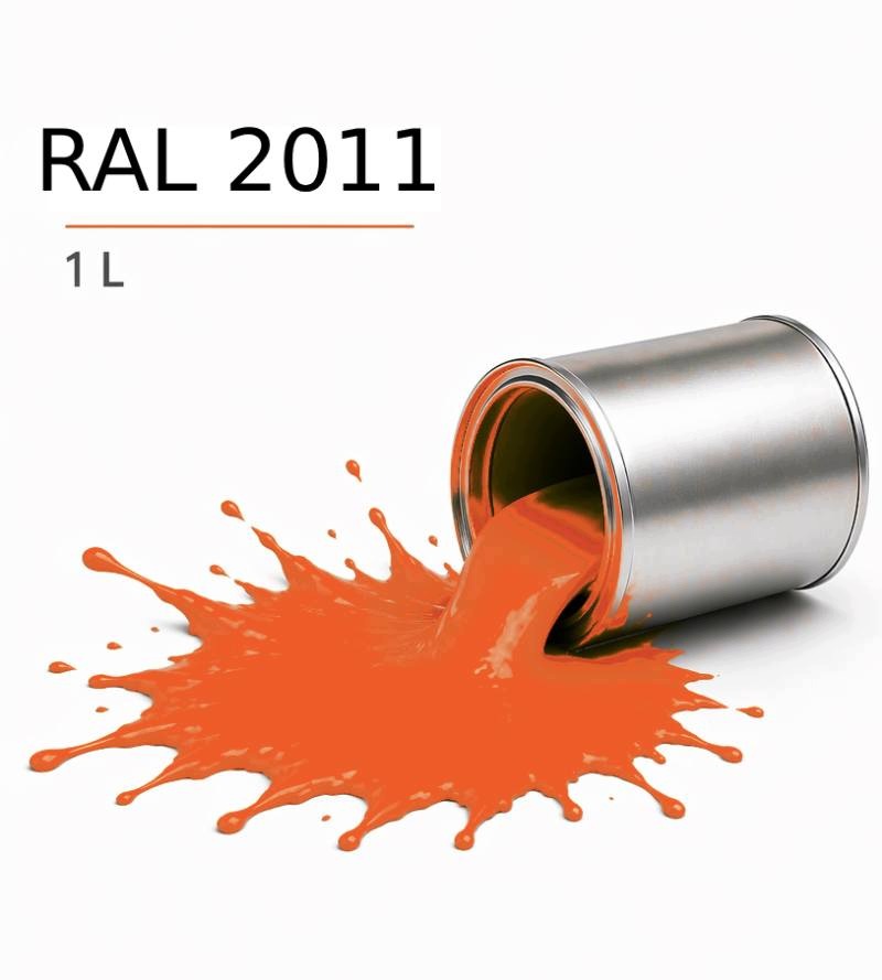 Ral 2011 Farba Przemysłowa 1K 1L Lakier Nawierzchniowy Wysoki Połysk