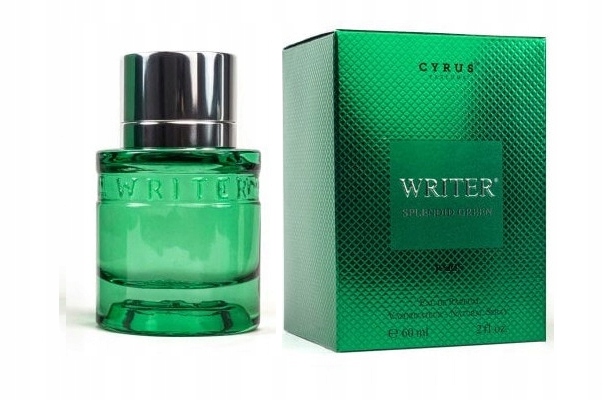Cyrus Parfums Writer Splendid Green Men 60 Ml pánská parfémovaná voda