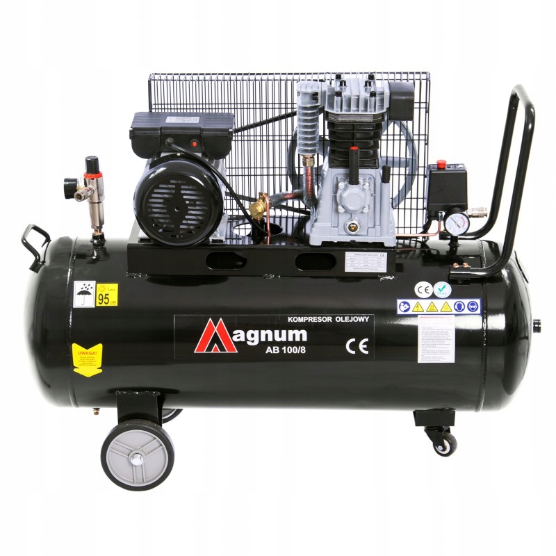 KOMPRESOR WARSZTATOWY MAGNUM 100L 230V 2,2kW 8 BAR Kod producenta AB 100/8