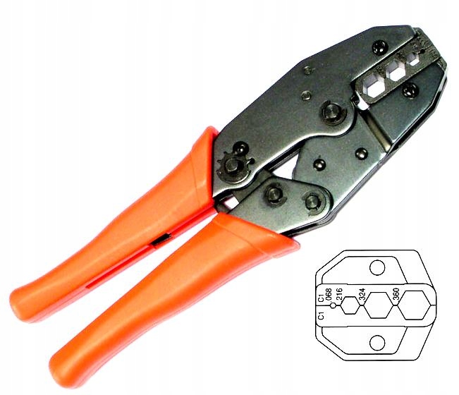 Zaciskarka Bnc Tnc Uhf Sma Fme N F RG58 RG59 RG6