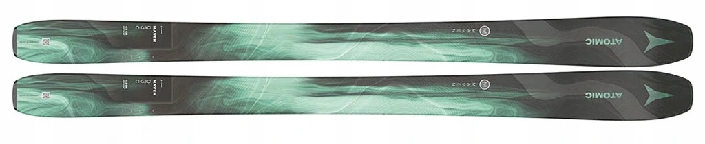 Lyže Atomic Maven 93 C anthracit/mint bez vázání