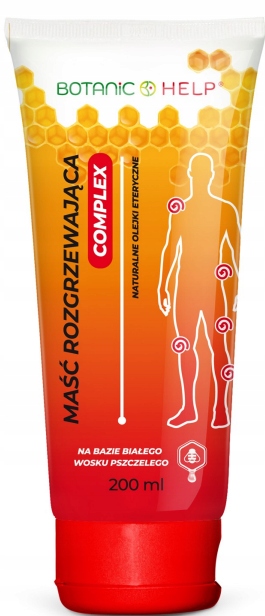 

Maść rozgrzewająca complex Wosk Pszczeli 200ml