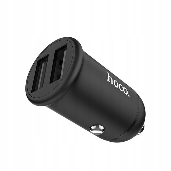 

Ładowarka samochodowa 2x Usb Hoco 3.1A Z30 Czarna