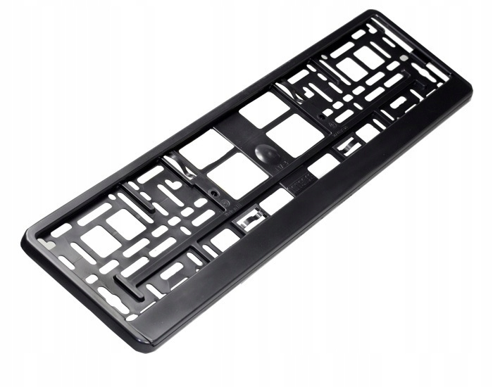 RAMKA TABLICY REJESTRACYJNEJ CZARNA