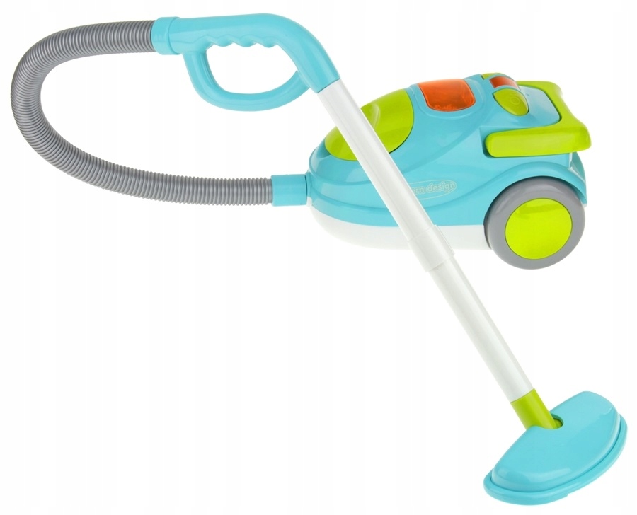 Odkurzacz Zabawkowy Elektroniczny na Baterie Światło Dźwięk Funkcja Ssania Seria Odkurzacz