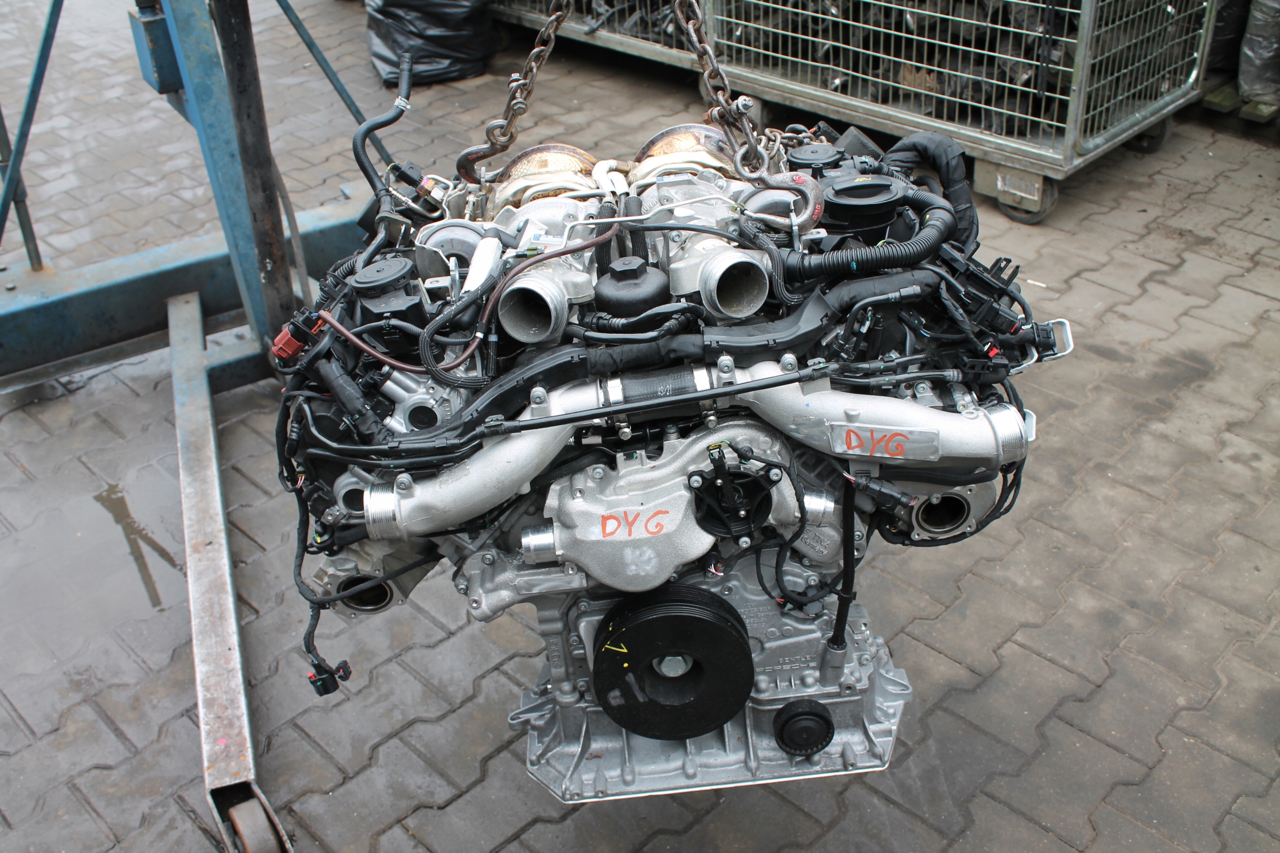 engine complete AUDI RS6 RS7 DYG 4,0 TFSI 6 TYSK