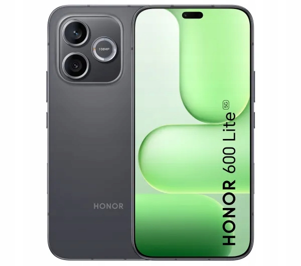Honor 600 Lite 5G 8/256GB 6,6" 108Mpix Czarny