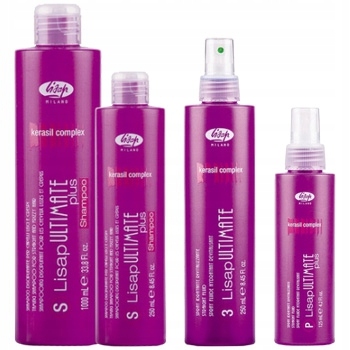 LISAP ULTIMATE SZAMPON DO WŁOSÓW WYGŁADZAJĄCY 250 Pojemność 250 ml