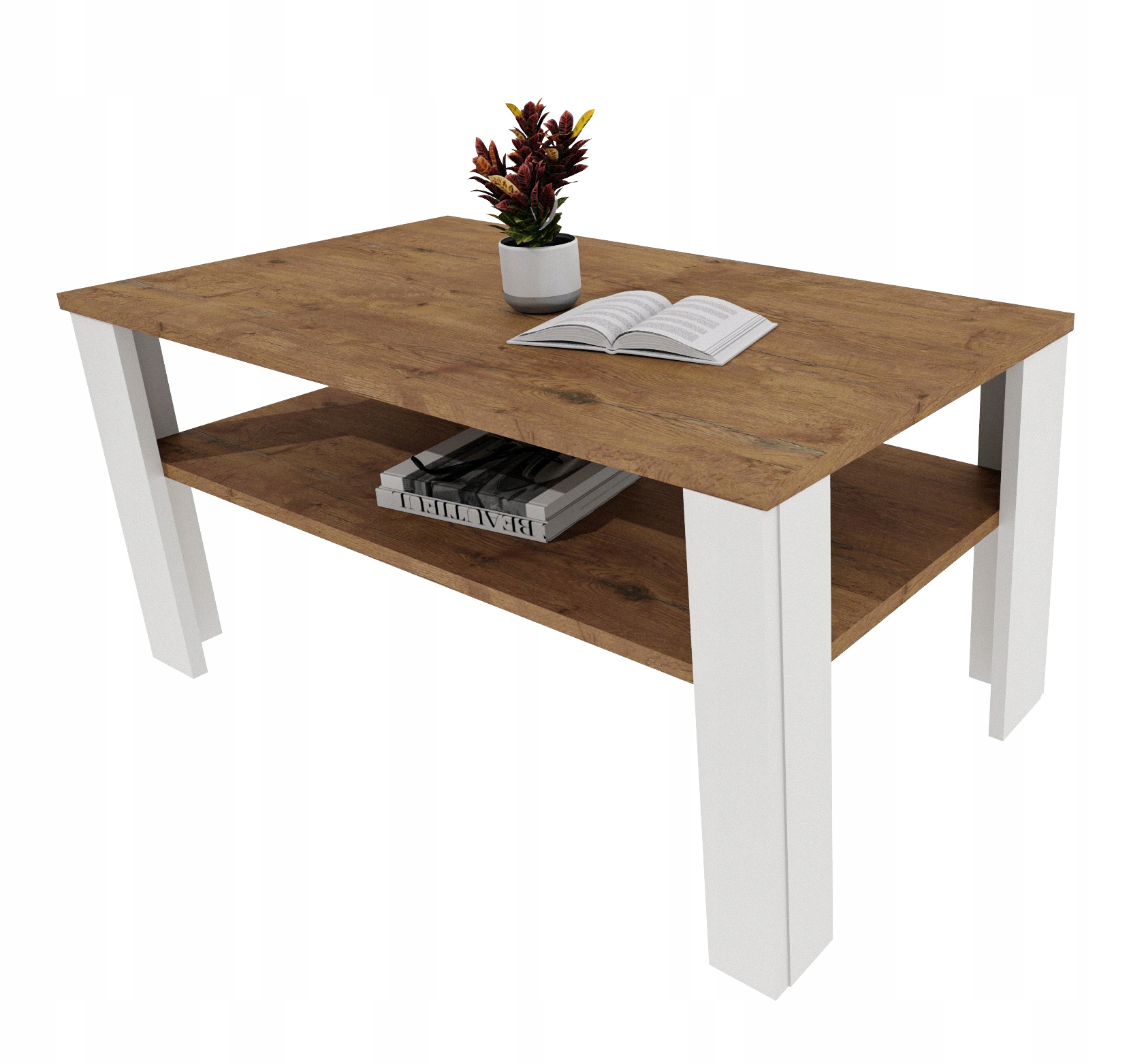 Konferenční stolek lavice stůl retro loft obývací pokoj pracovna dub lancelot Lara 96