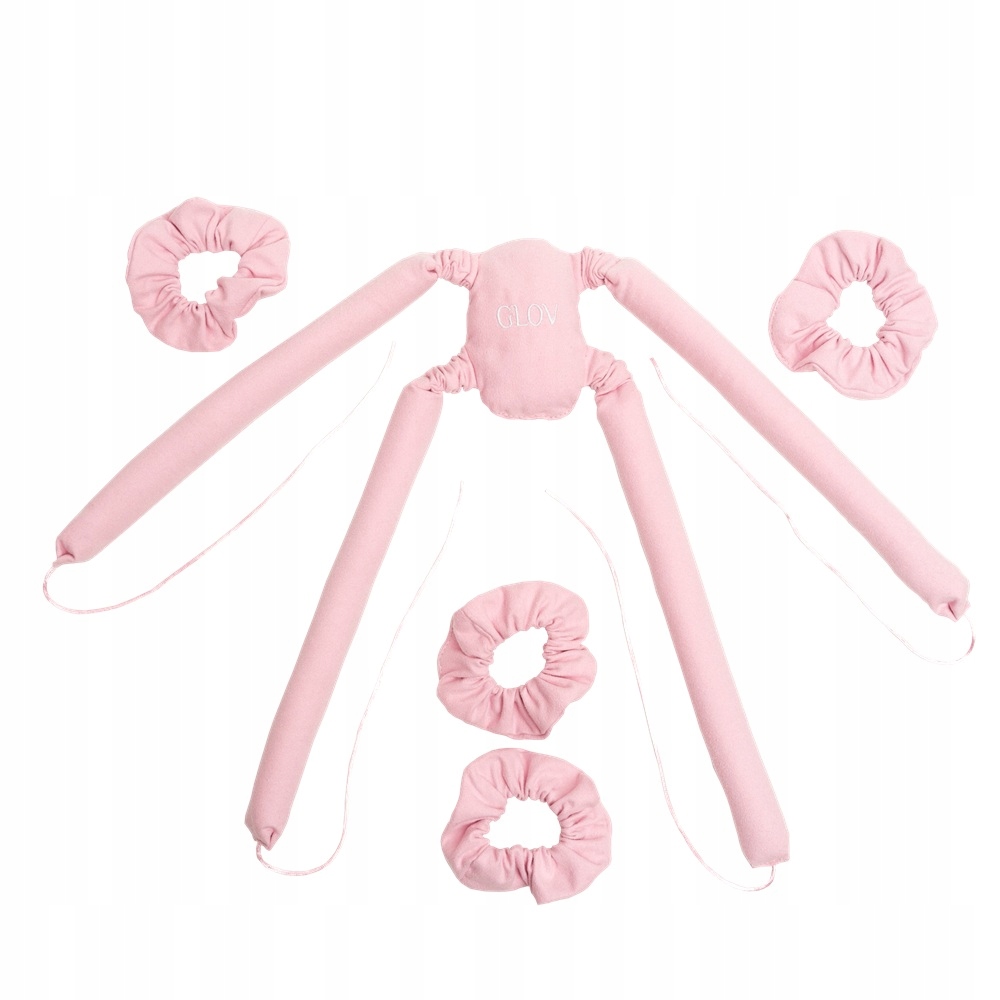 Glov CoolCurl Spider válečky na natáčení vlasů za studena do vlasů Pink 4ks