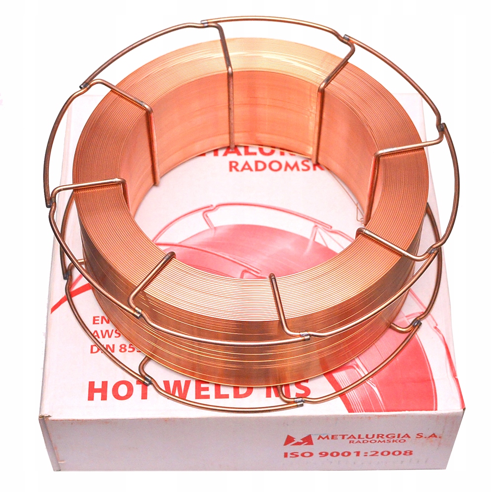 

Drut spawalniczy 1.0 SG3 /15kg Hot Weld