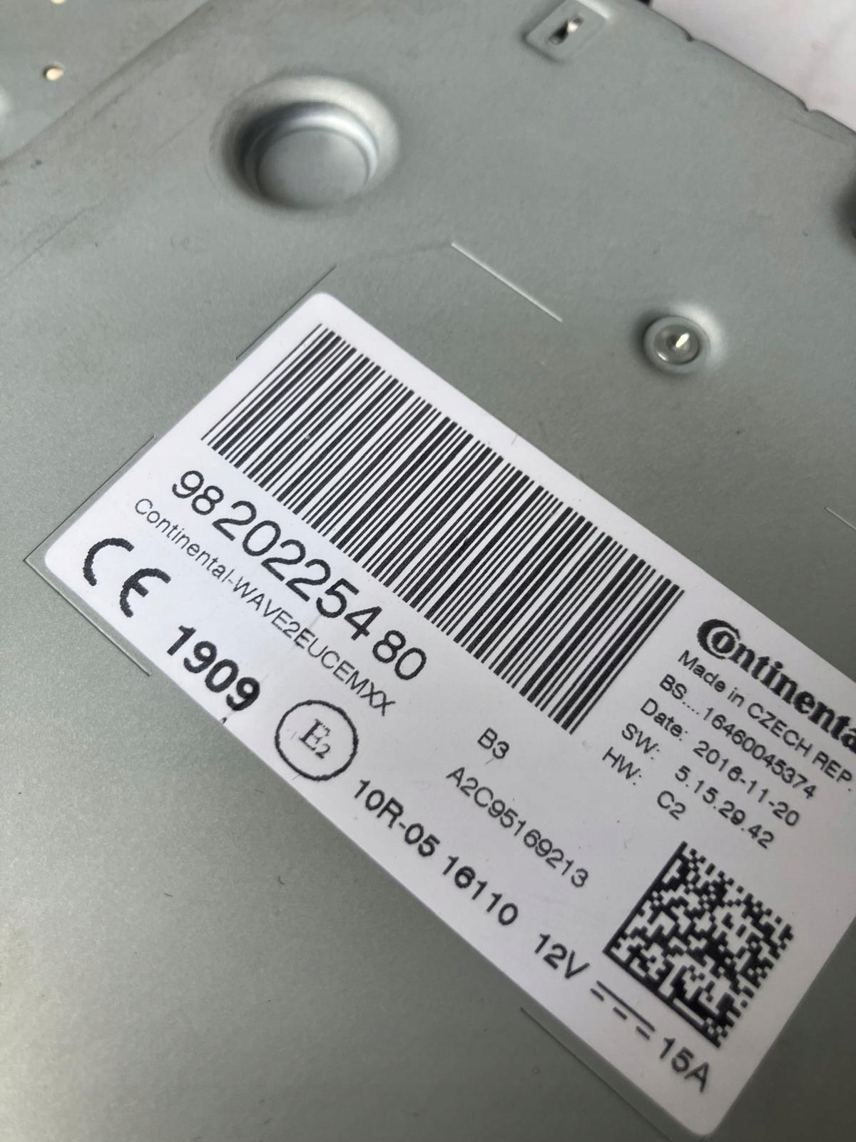 RADIO Navigation PEUGEOT CITROEN WAVE2 9820225480