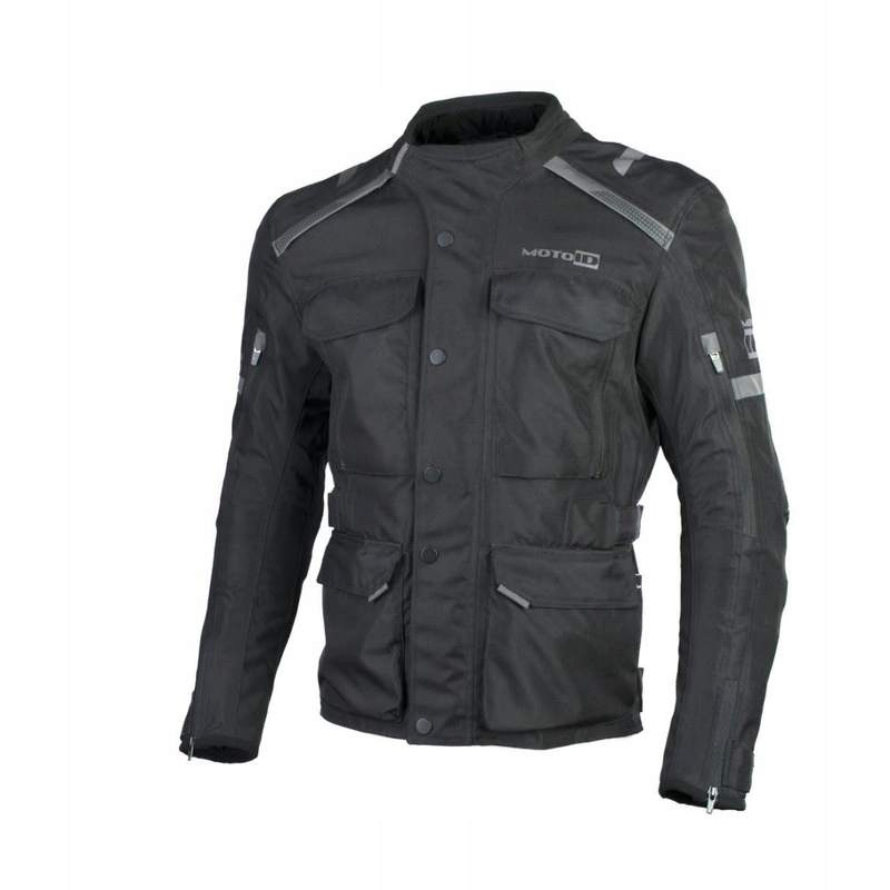 Textilná motocyklová bunda Motoid Camino II Black čierna Darčeky