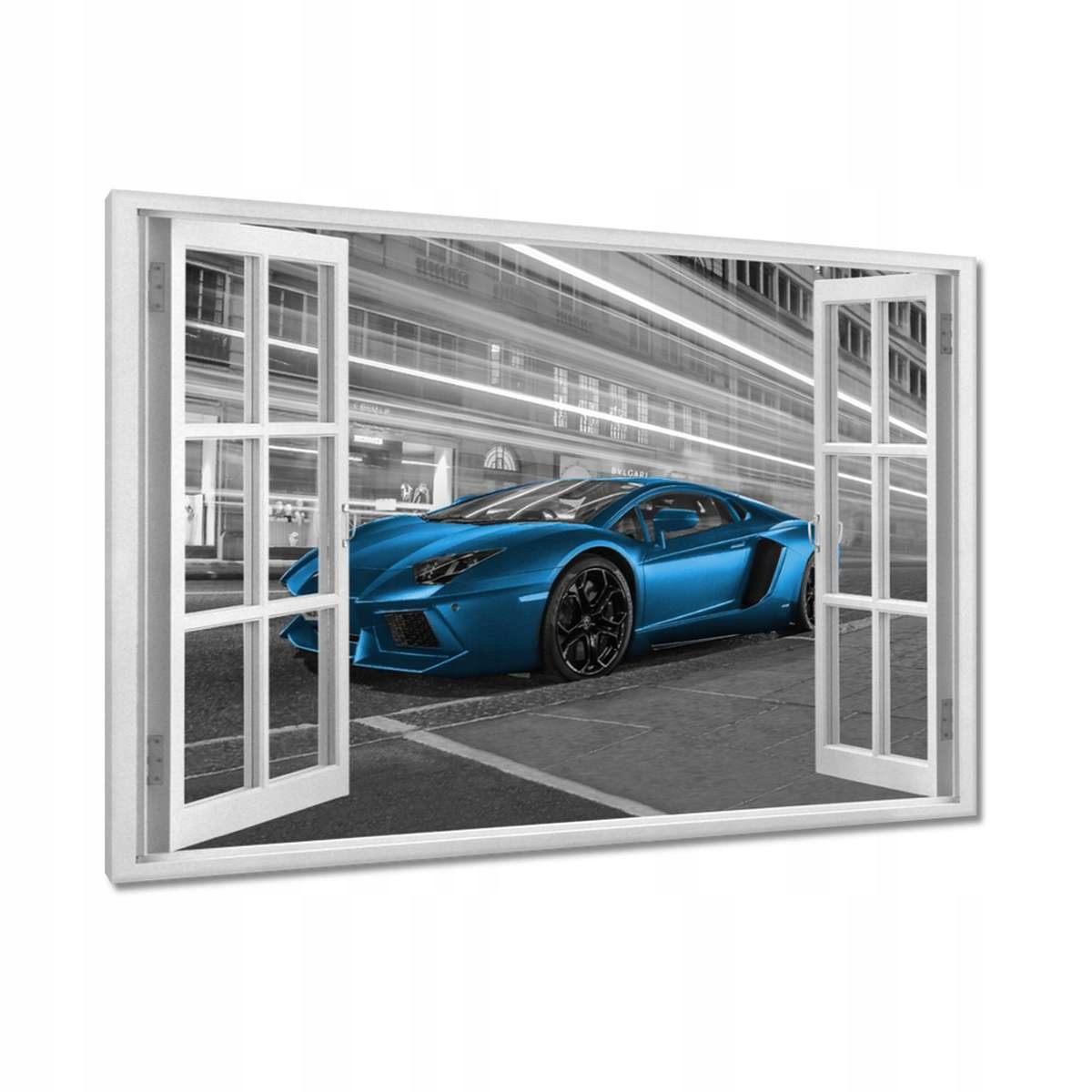 Obrazy 120x80 Modrá rychlost