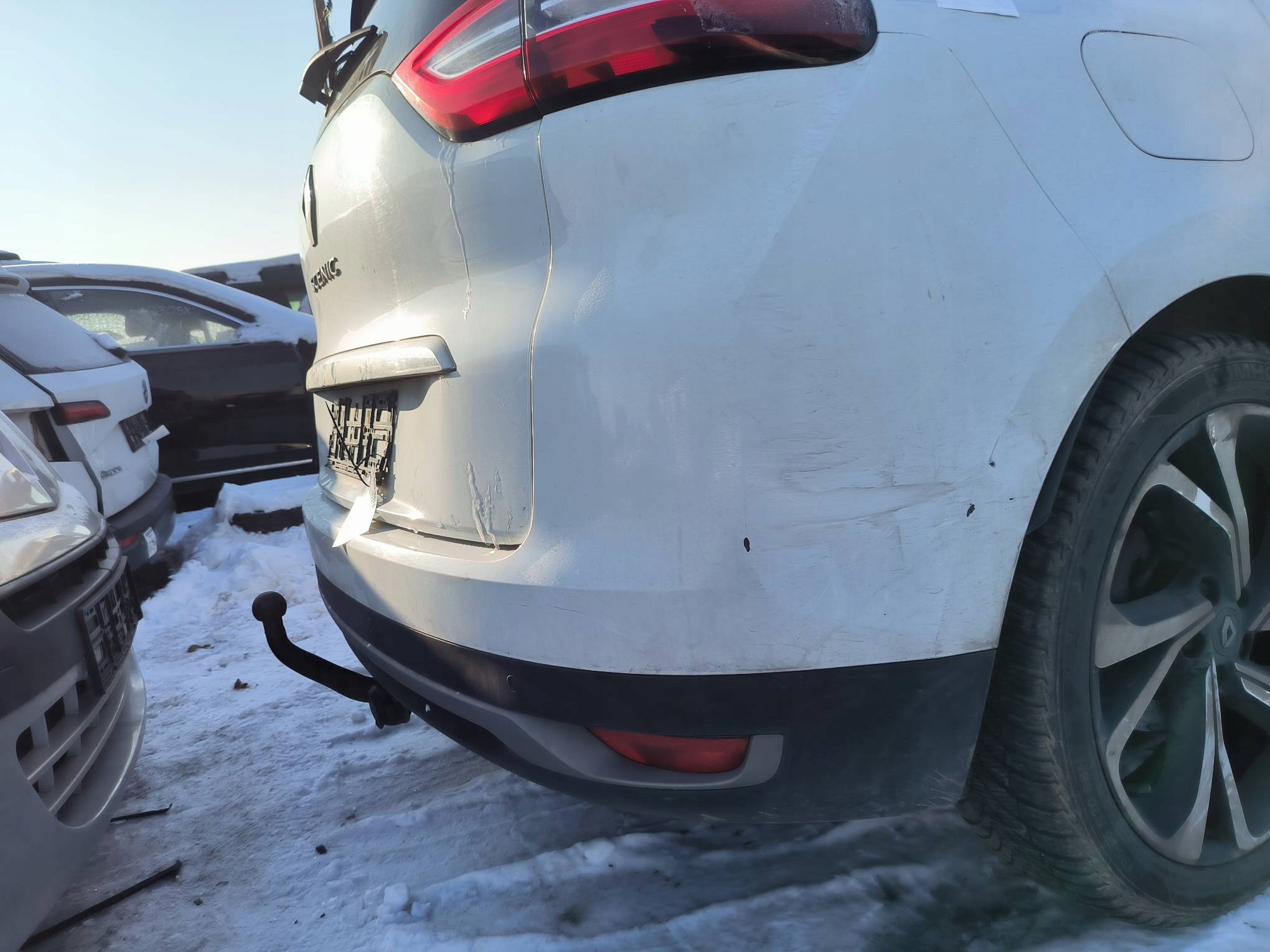bumper rear part BIXUF RENAULT GRAND SCENIC IV
