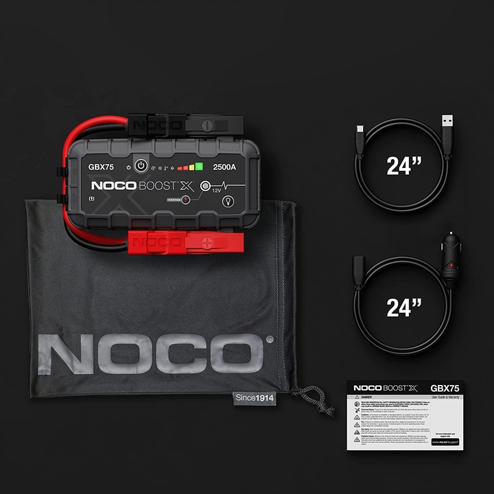 NOCO Boost X GBX75 2500A 12V Powerbank Do Akumulatorów Samochodowych — miniatura 13