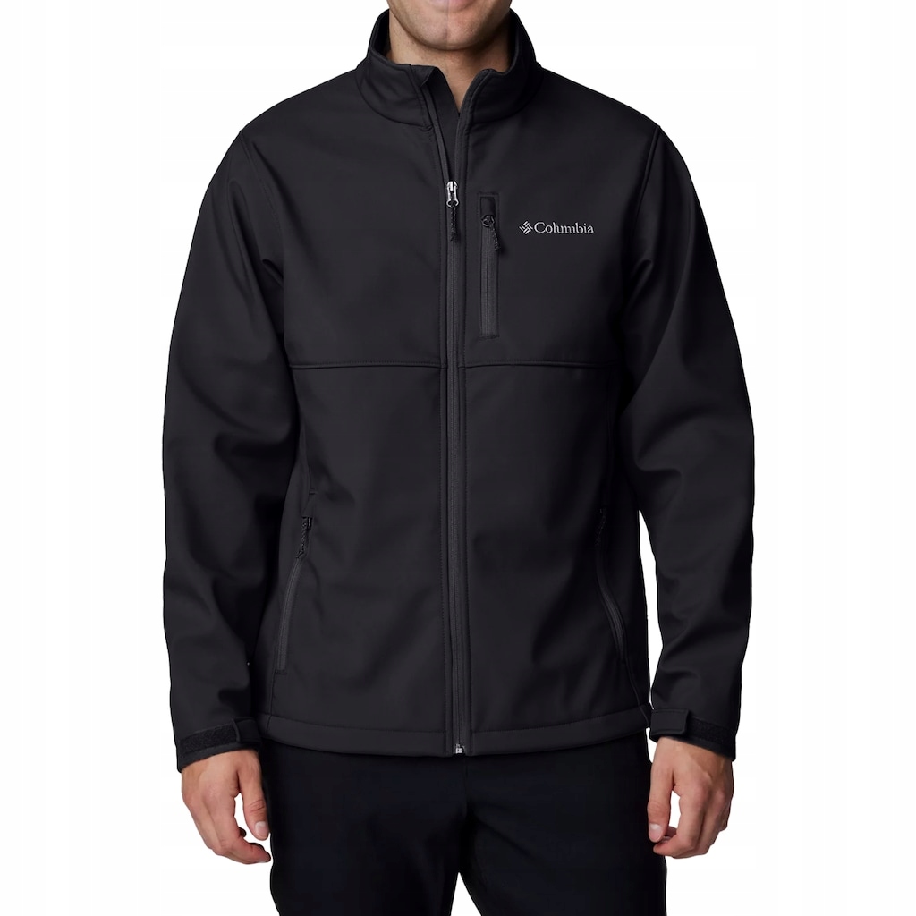 Pánská větruodolná bunda Columbia Ascender Softshell Black S