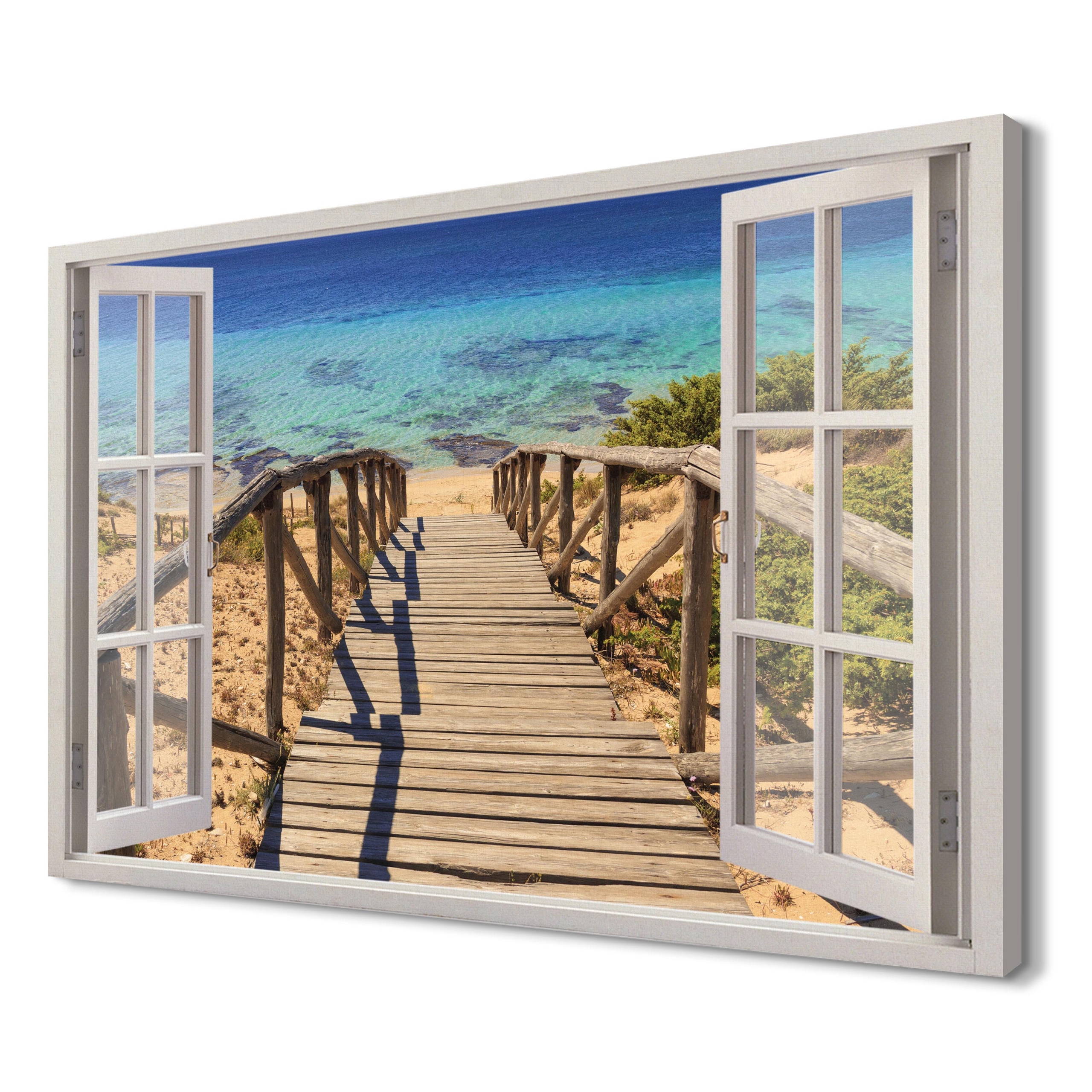 

Plaże Włochy Obraz na płótnie 3d 120x80 dekoracja