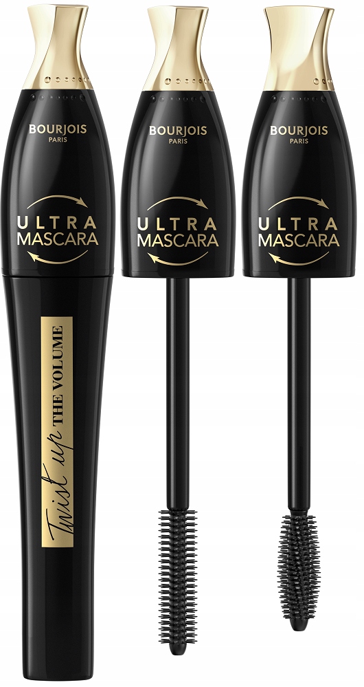 Bourjois Mascara Tusz Do Rzęs Twist Up The Volume 001 Ultra Black Czarny