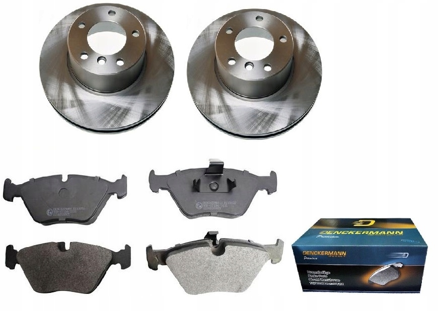 Kotouče Brzdové Destičky Bmw 5 E39 296MM Přední Sada