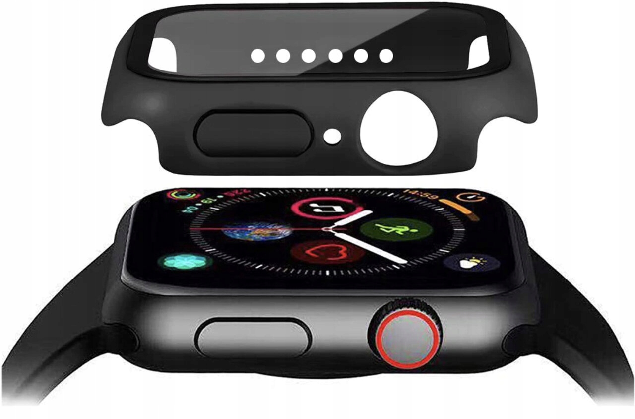 

Czarne Etui Do Apple Watch Czarny Case Ochronny