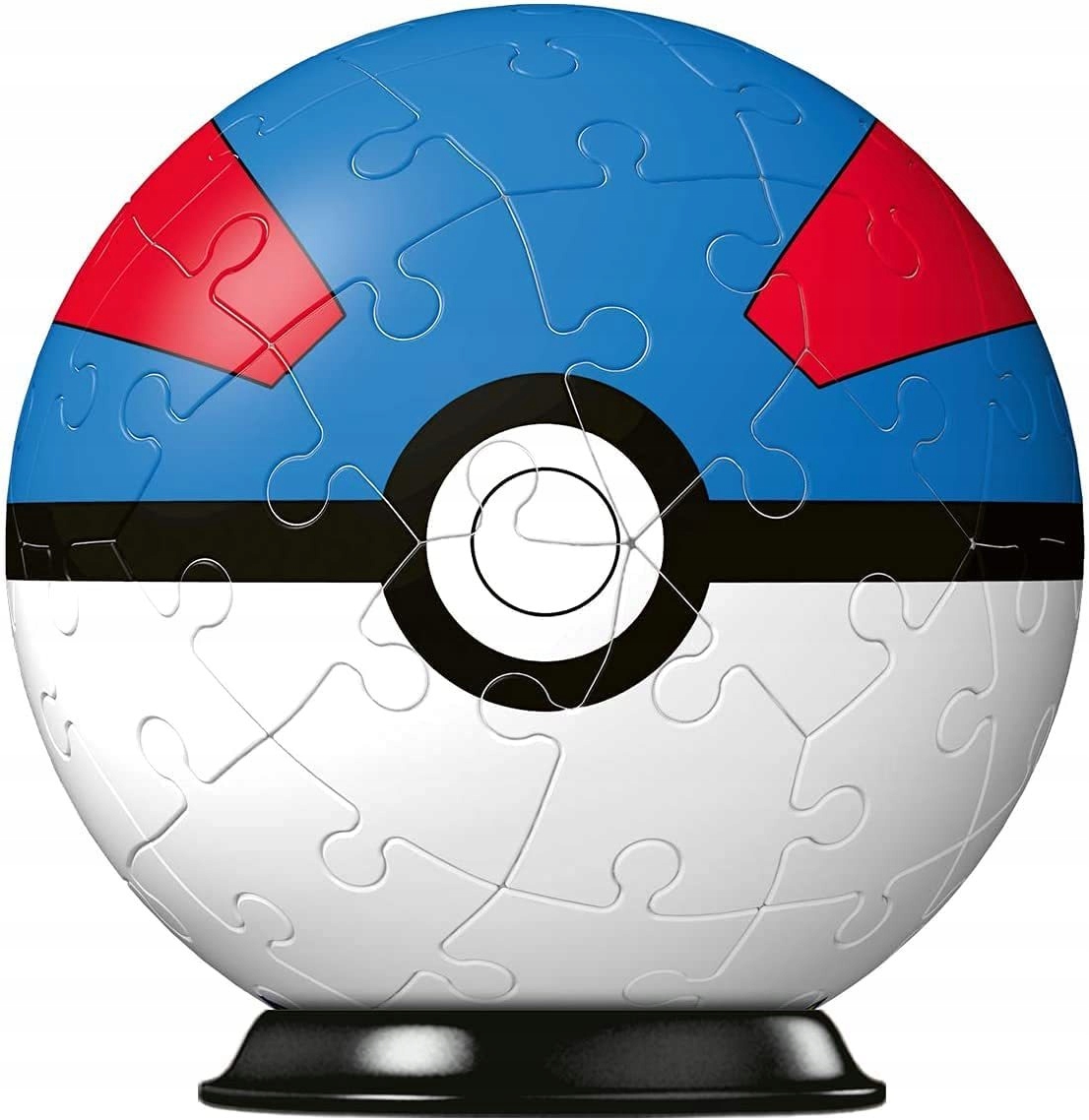 

Puzzle 3D 54el Kula Pokemon niebieska Ravensburger