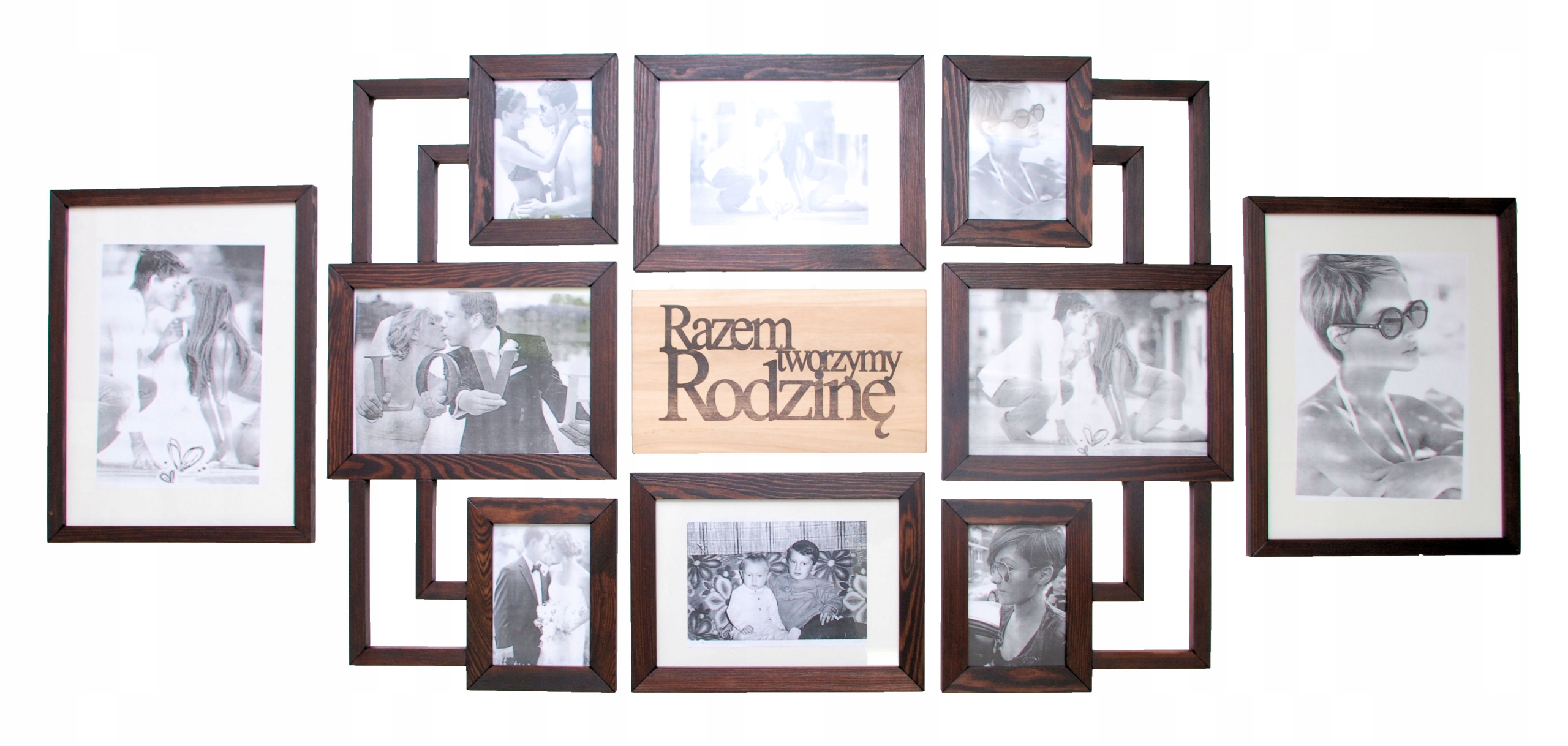 Galerie Multirama ze dřeva Rámeček na fotografie Foto Dárek