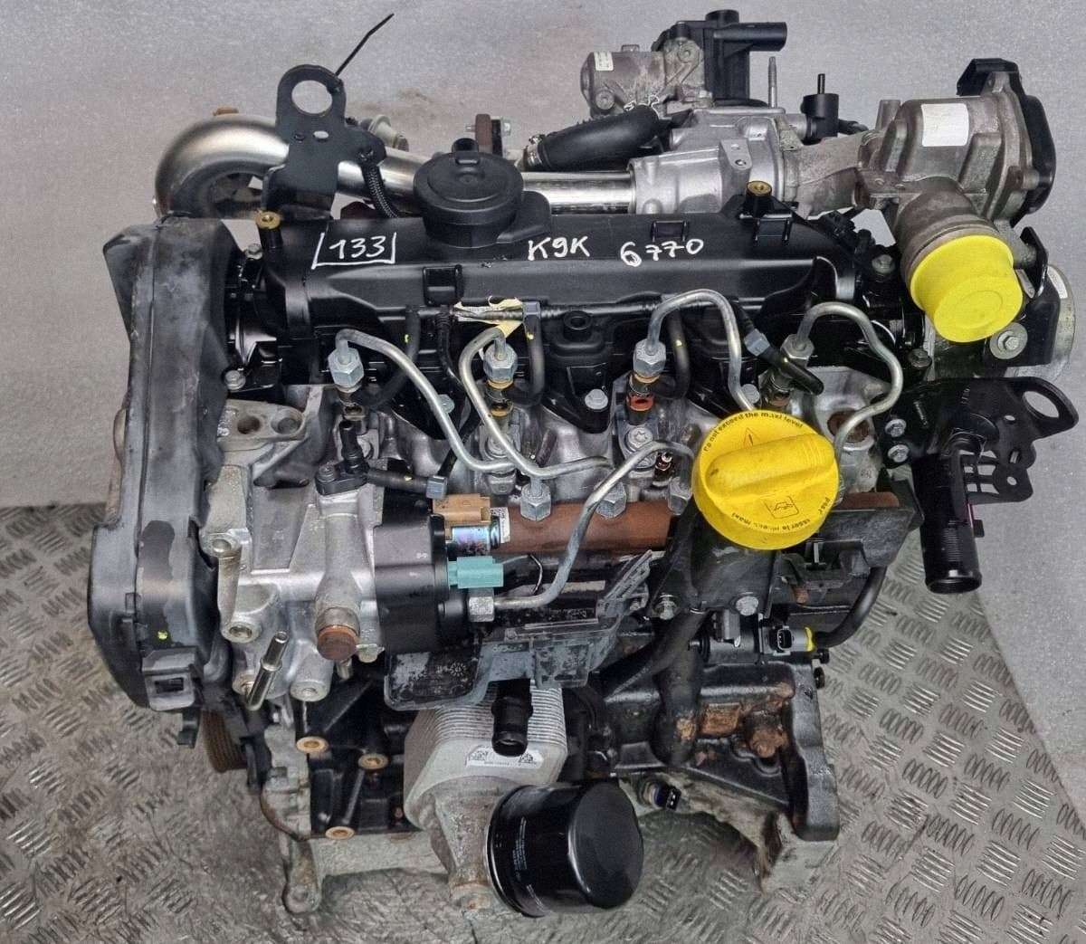 engine complete RENAULT CLIO III KANGOO MODUS 1.5dCI K9K6770 100 TYS MIL @