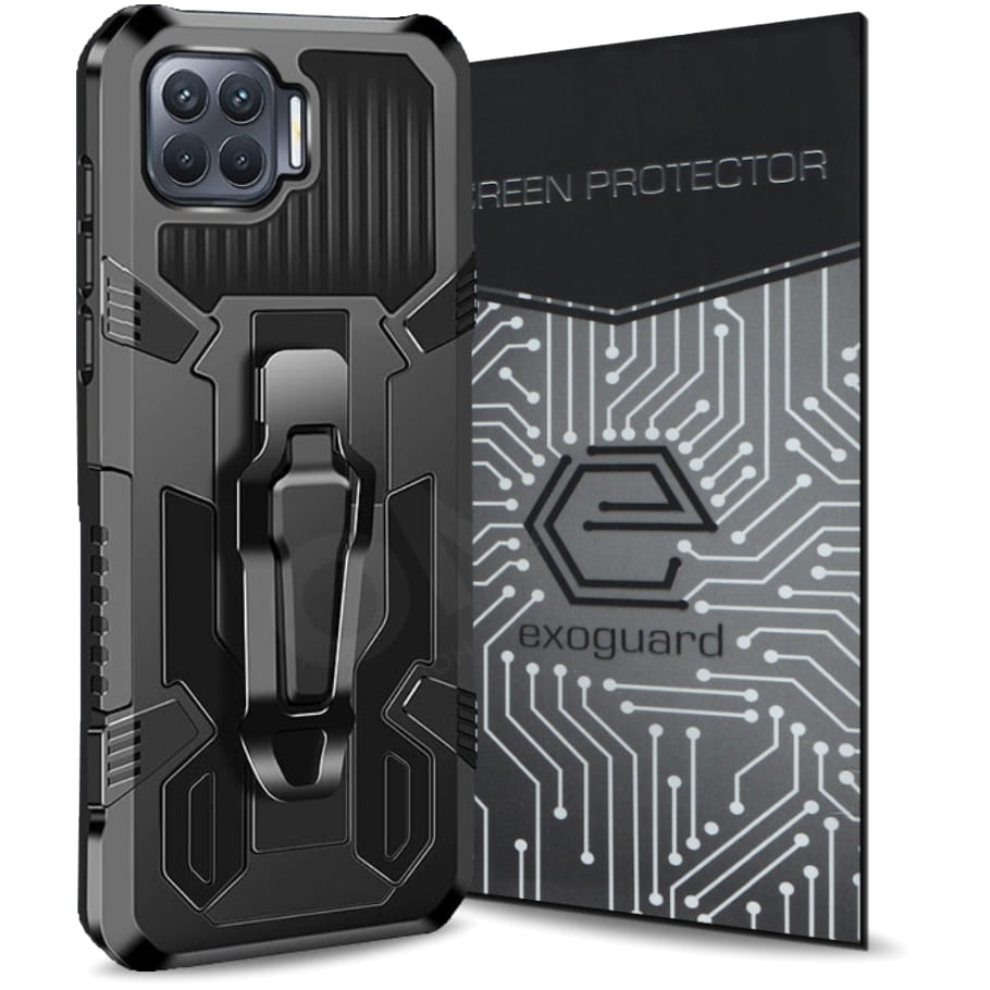 

Case Etui Pancerne+szkło do Oppo Reno 4 Lite