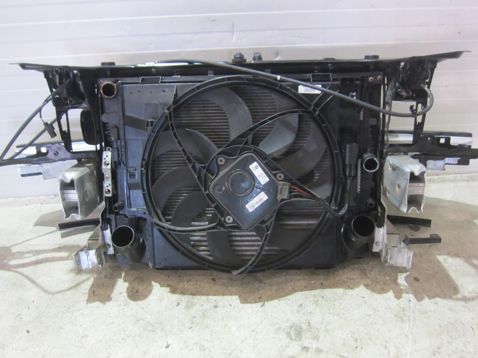 BMW F30 335Xi N55 306KM support panel for radiators bumper support radiator intercooler