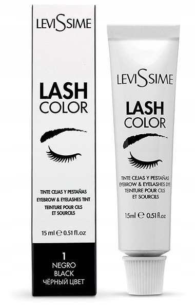 

Levissime Farba Do Brwi I Rzęs 15 ML Czarna