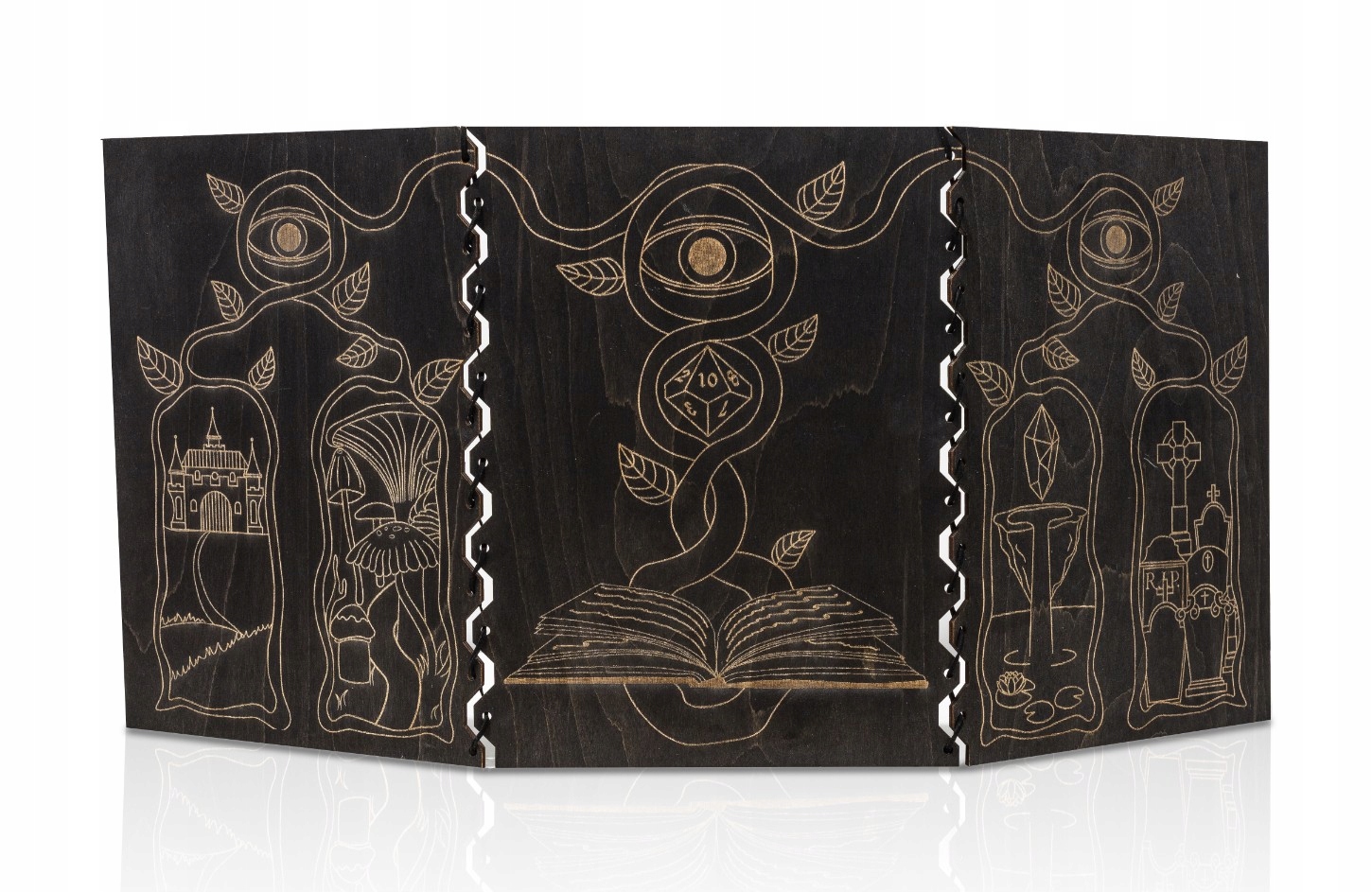 JASNOWIDZ DREWNIANY EKRAN MISTRZA GRY + MAGNESY Producent RGFK