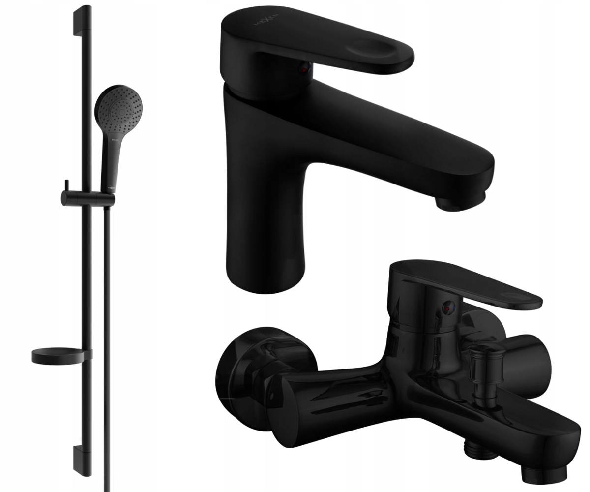 

Mexen Kama DS05 Zestaw Wannowy Bateria Czarny