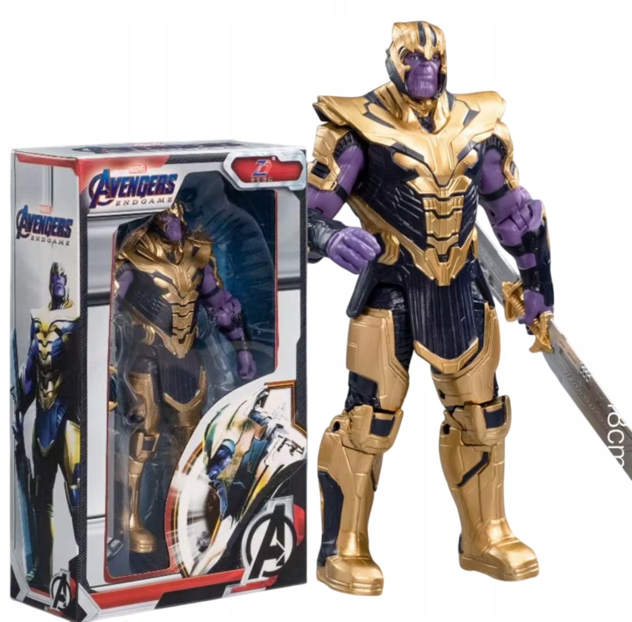 Thanos v brnění Avengers Infinity War pohyblivá figurka akcesoria 19 Cm