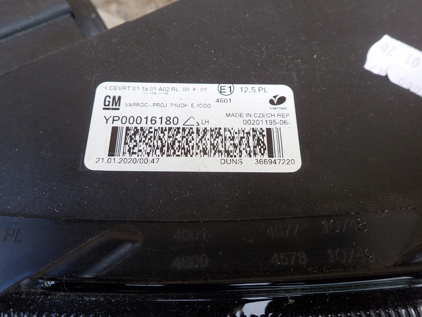 light left left FULL LED OPEL GRANDLAND YP00016180