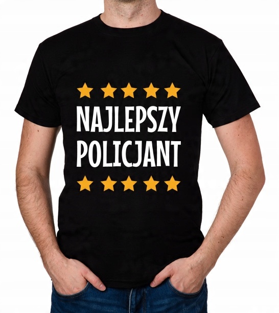 

koszulka Najlepszy Policjant prezent
