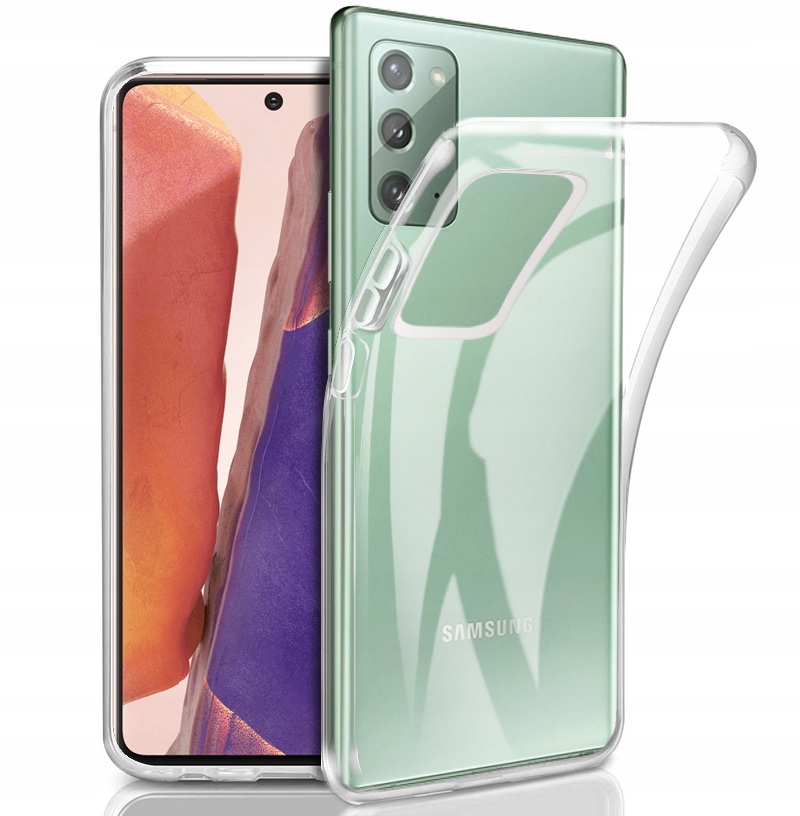 

Etui Żel Clear Case Do Samsung Note 20 Szkło