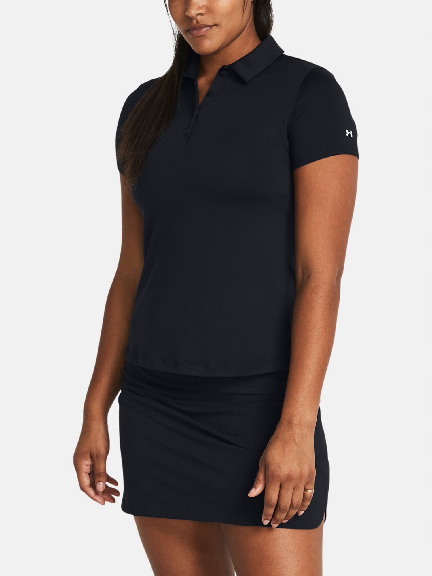 Under Armour Dámské tričko Ua Playoff Ss Polo černá