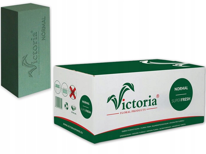 

Gąbka Florystyczna Mokra Pianka Cegła Kwiaty Żywe