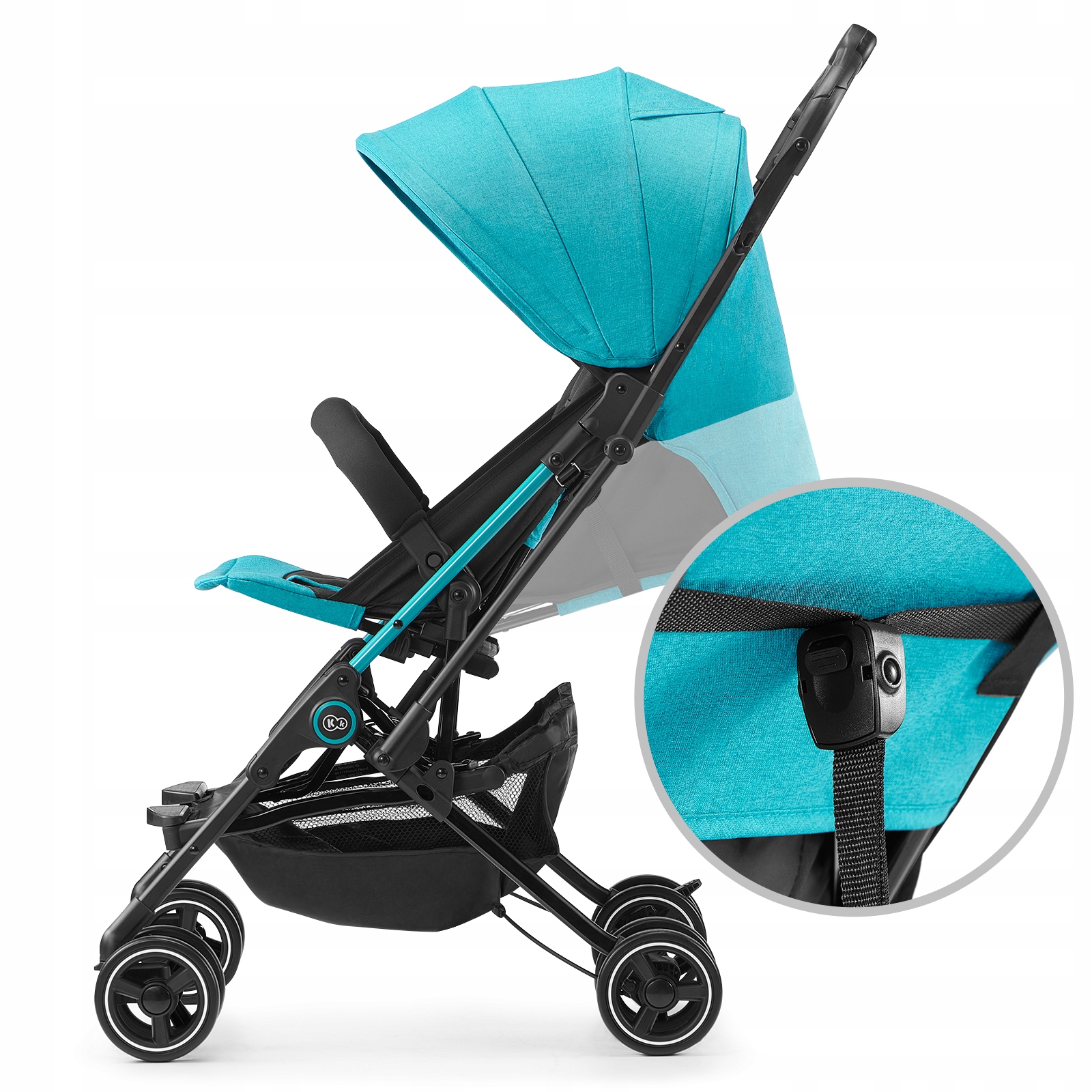 Ultra lekki wózek spacerowy Kinderkraft MINI DOT Rodzaj kół Piankowe