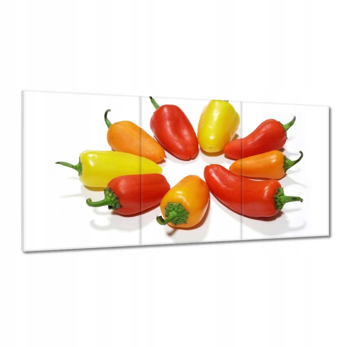 Obrazy 180x90 Papriky Dekorácia kuchyne
