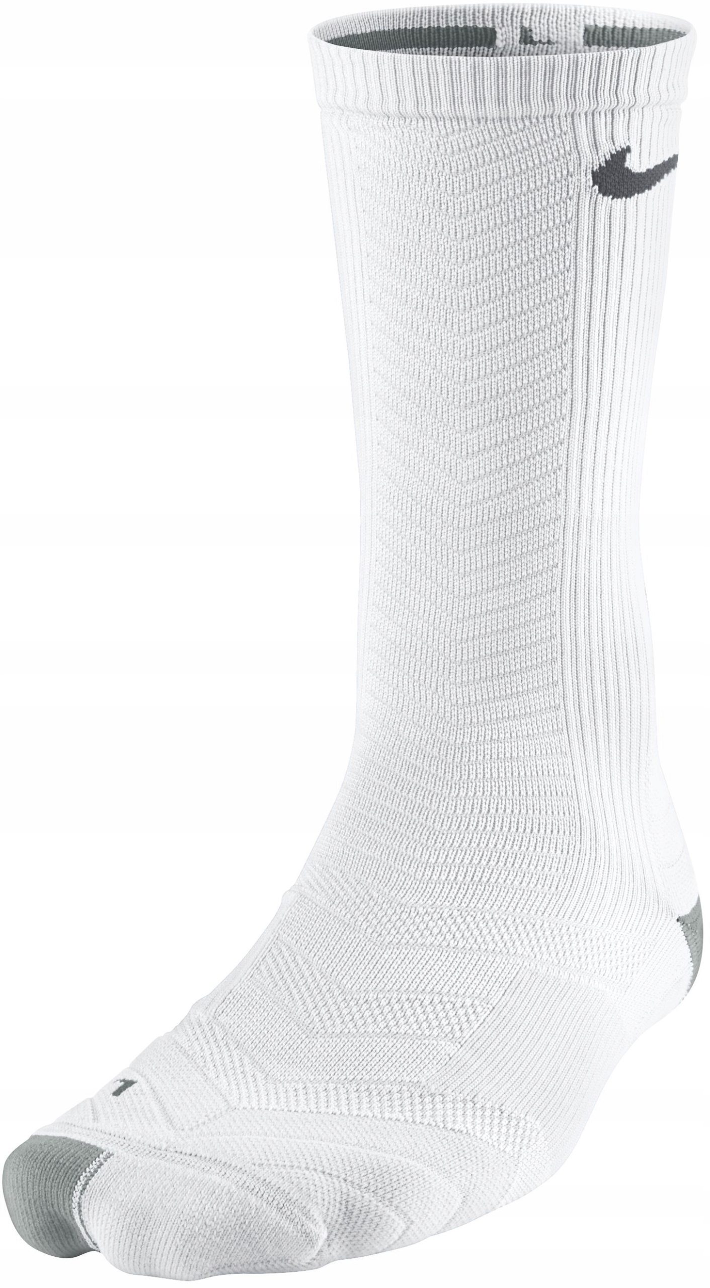Biegowe skarpety Nike Elite Running Cushion Crew, 1 para, rozmiar S