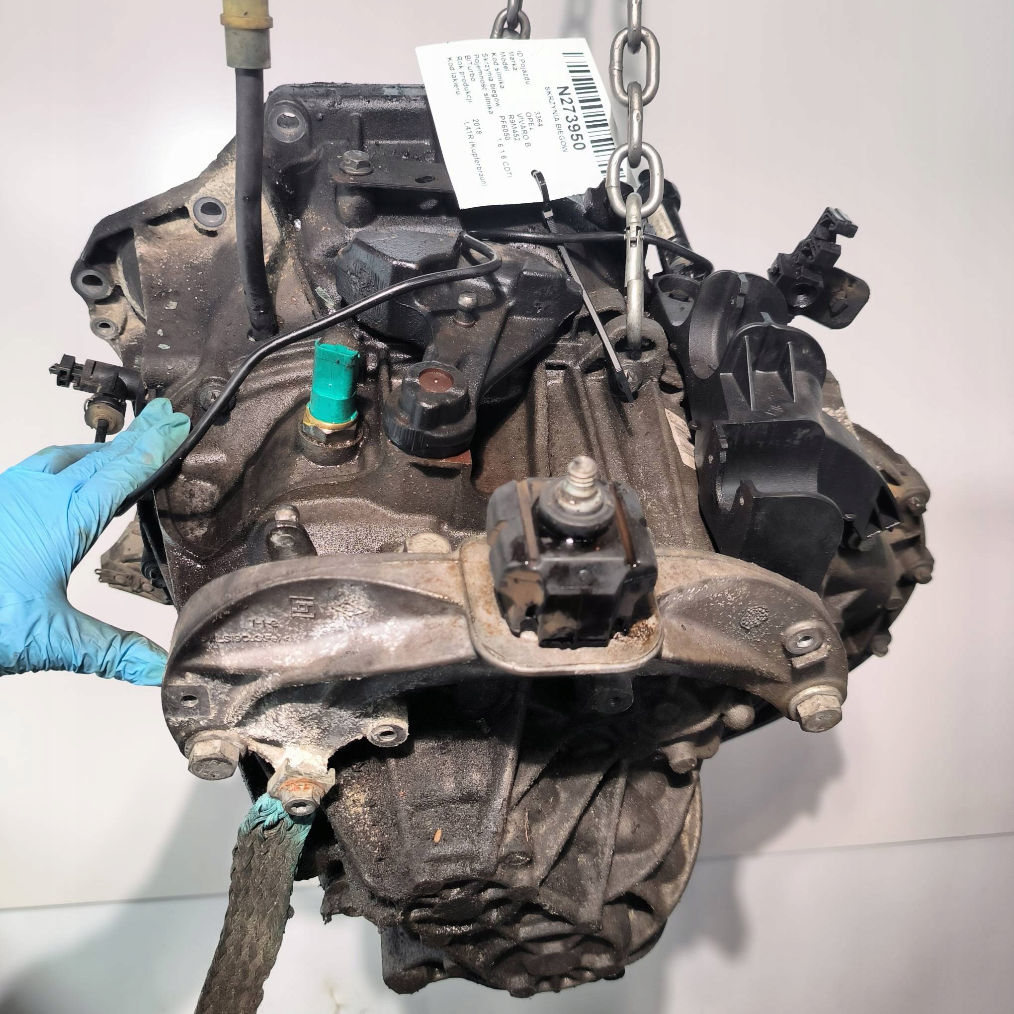 gearbox, PF6044 1.6 CDTI OPEL VIVARO B