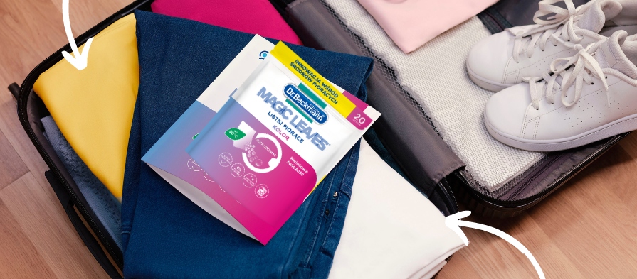 Dr. Beckmann MAGIC Chusteczki Piorące Listki do Prania Kolor 20 Prań Marka Dr. Beckmann