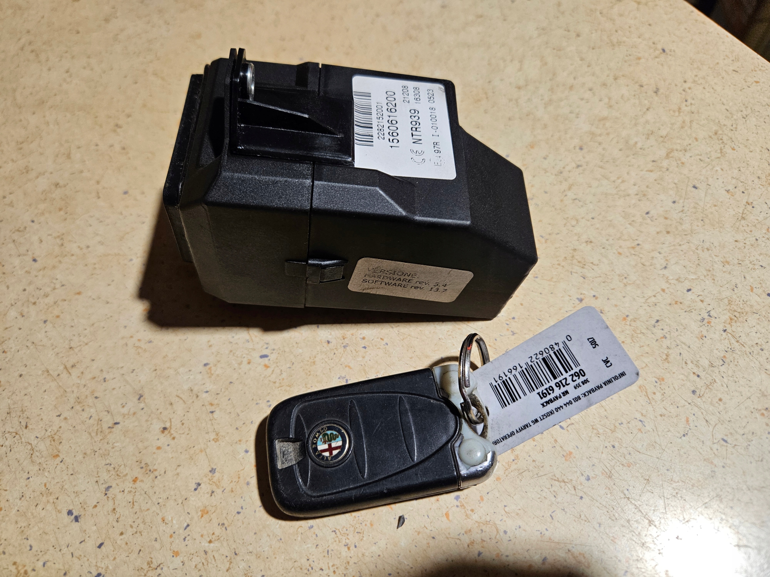 ignition + key ALFA ROMEO 159 2005- 1560616200
