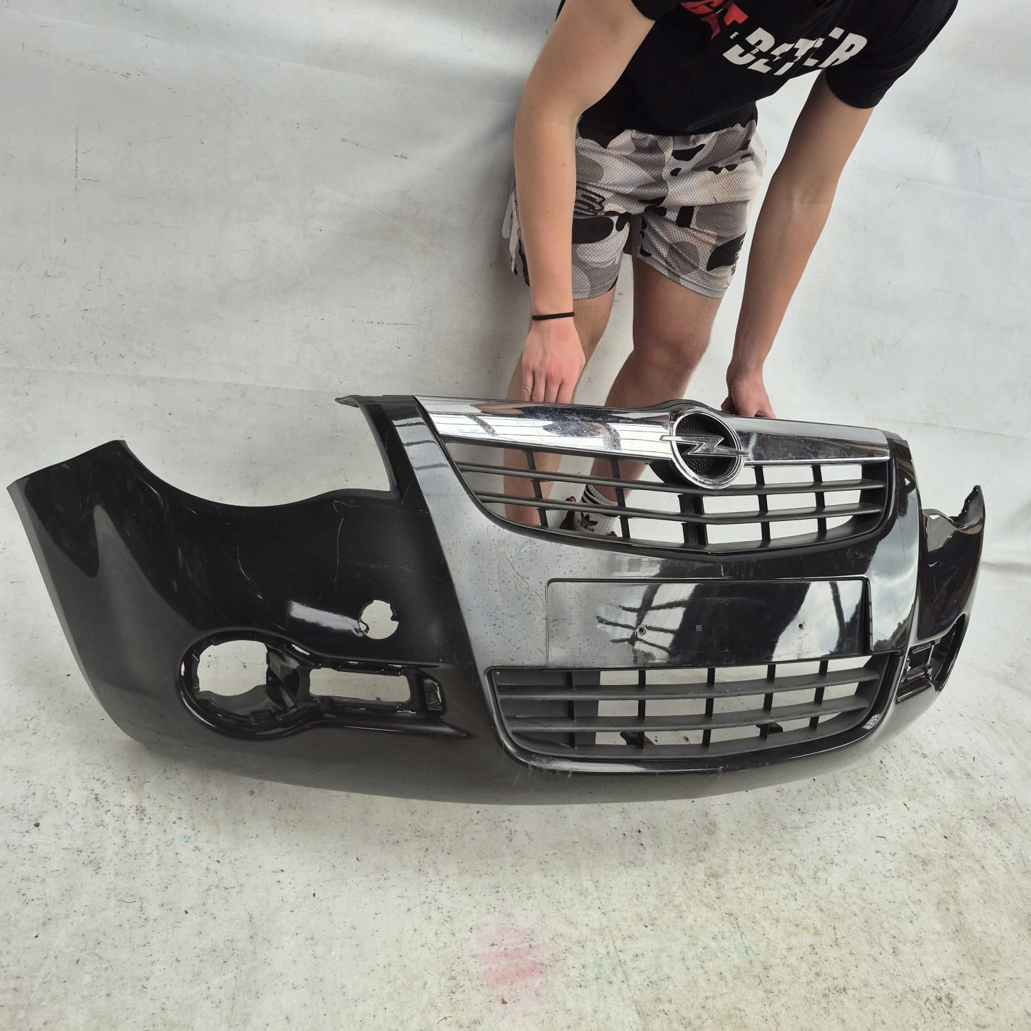 OPEL AGILA B 08-14 bumper front front